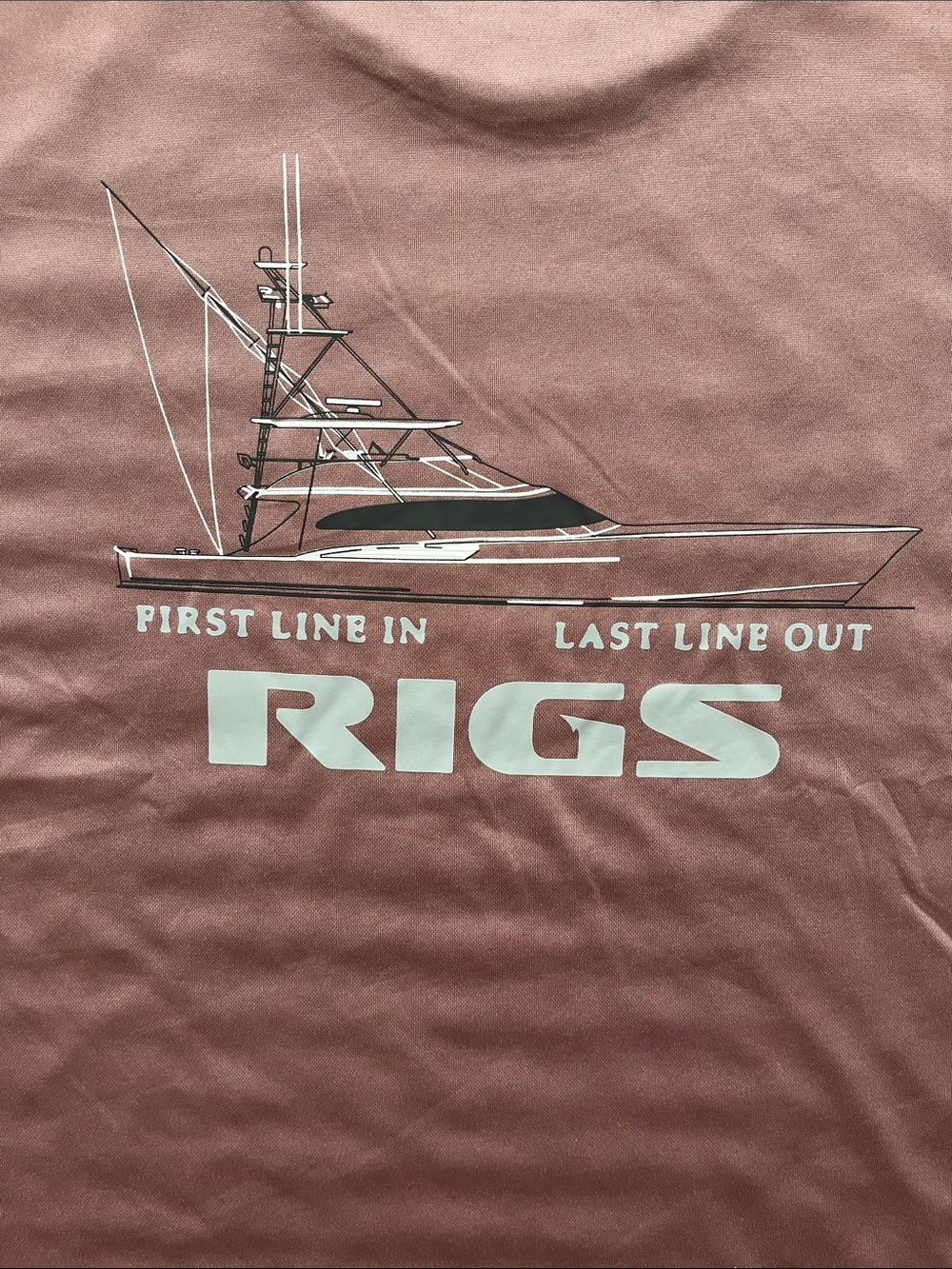 Rigs Fish 🎣 & Yacht 🛥️ SunProtection Lightweight Shirt